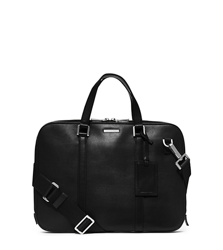 Warren Slim Leather Briefcase -  - 33S4MWRA2L