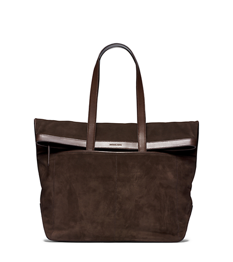 Conor Fold-Over Suede Tote -  - 33F4SNOT7S