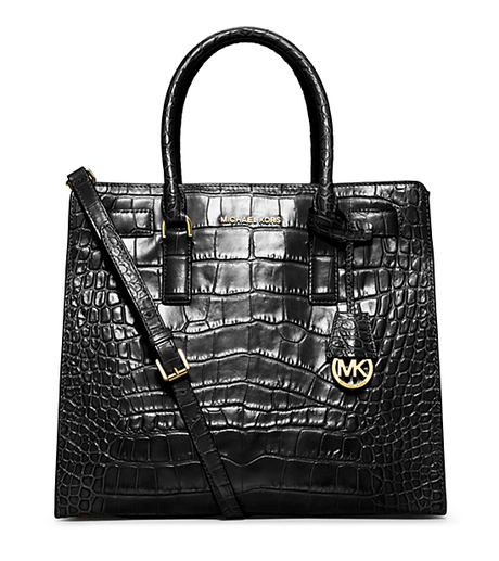 Dillon Large Crocodile Pattern-Embossed Leather Tote -  - 30H4GAIT3E