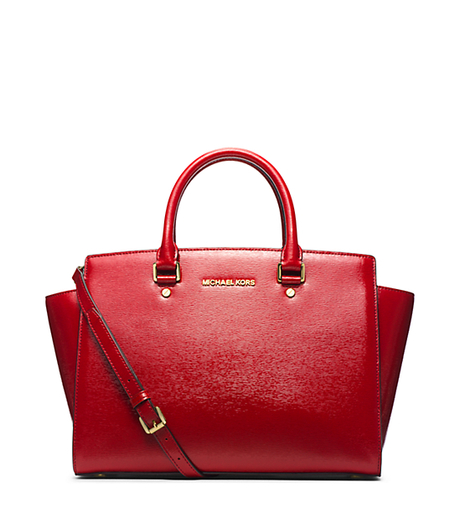 Selma Large Patent-Leather Satchel -  - 30T4GLMS3A