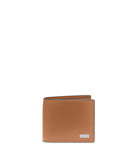 Leather Billfold - LUGGAGE - 39S5LMNF2L