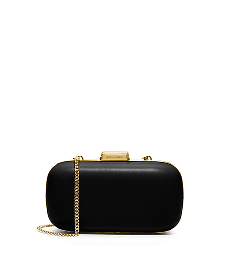 Elsie Leather Dome Clutch -  - 30S5GBXC5L