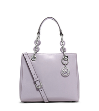 Cynthia Small Patent-Leather Satchel - LILAC - 30S6SCYS1A