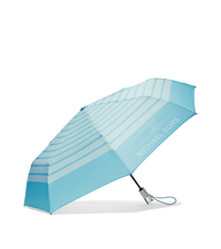 Striped Nylon Umbrella - CELADN/AZURE - 32S6SNYN4U
