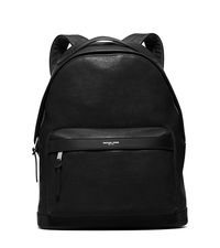 Grant Leather Backpack - BLACK - 33S6SGRB2L