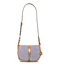 Jamie Large Suede Crossbody - LILAC - 30H5TJXS3S