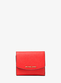 Ava Saffiano Leather Card Holder - SIENNA - 32T6GAVD1L