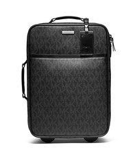 Jet Set Travel Logo Trolley Suitcase - BLACK - 33S3MMNV4B