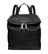 Lisbeth Leather Medium Backpack - DARK OLIVE - Sold Out - 30F4SLBB2L