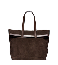 Conor Fold-Over Suede Tote - ONE COLOR - 33F4SNOT7S