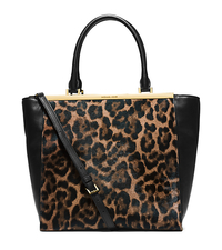 Lana Leopard-Print Hair Calf and Leather Tote - ONE COLOR - 30H4GKYT3H