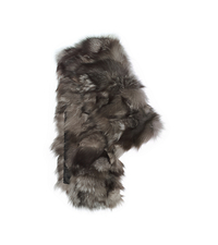 Shredded Fox Fur Scarf - ONE COLOR - 707AKD307