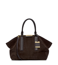 Lexi Suede Large Satchel - ONE COLOR - 31F4GLXS3S