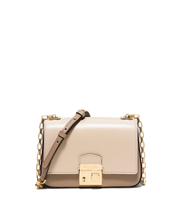 Gia Small Leather Shoulder Bag - DUNE - 31H5GGAX1T