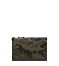 Kent Camouflage Nylon Travel Pouch - ARMY - 39S5SKNU2U
