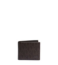 Jet Set Logo Billfold with Passcase Wallet - BROWN - 39S5SMNF2B