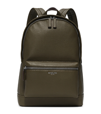 Bryant Leather Backpack - ARMY - 33F5LYTB2L